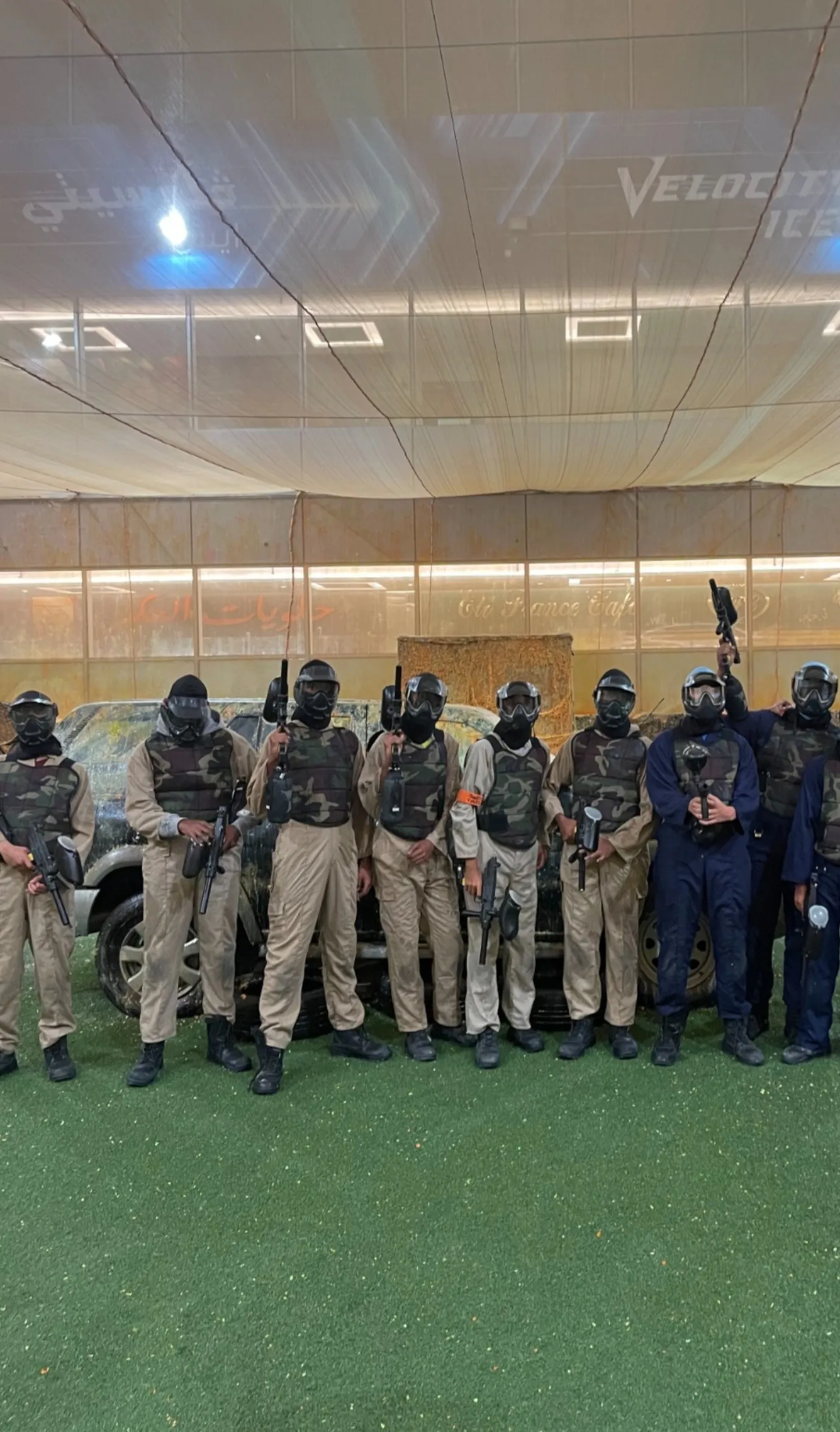 Adult paintball Battle Game