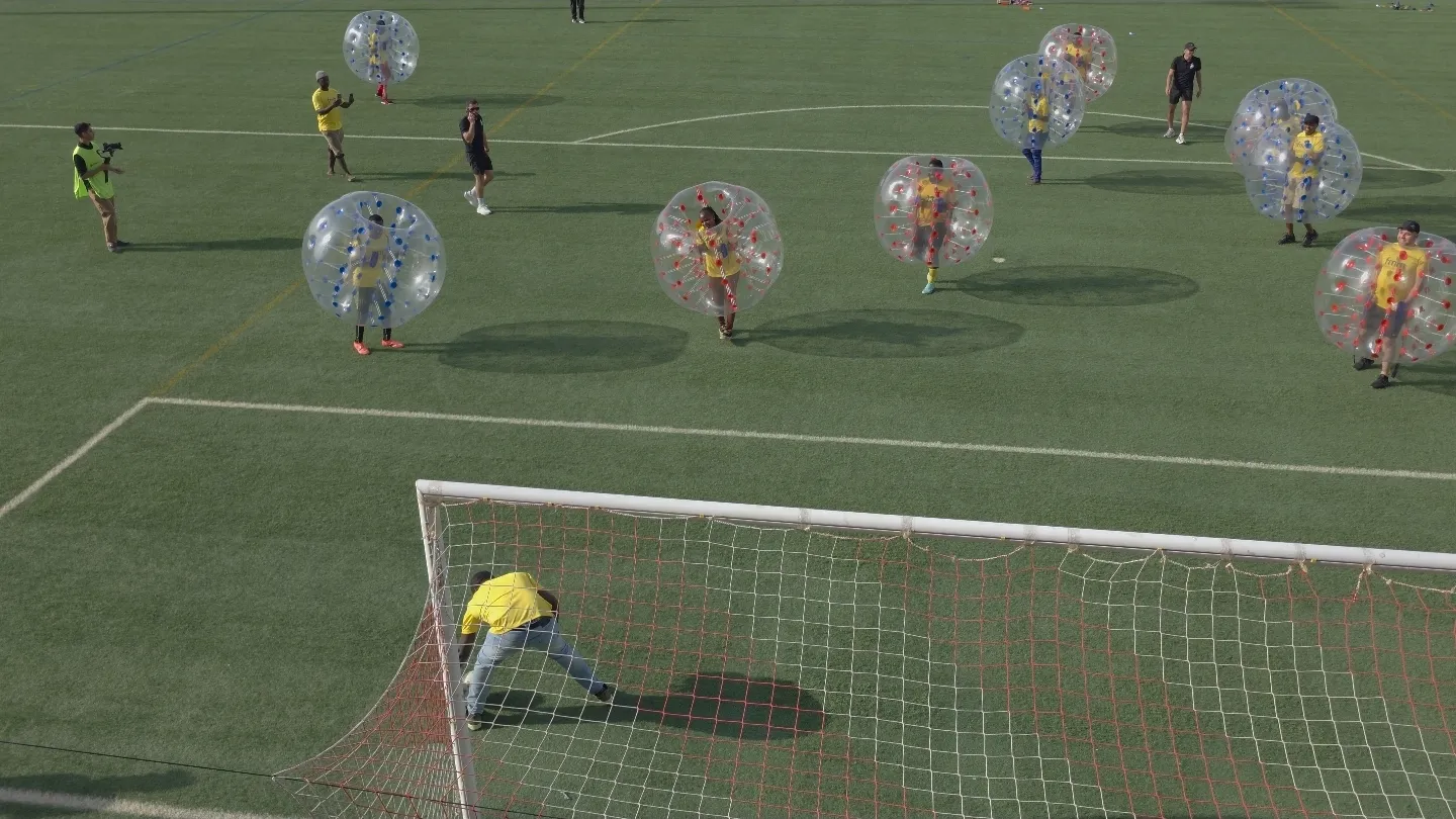 Bubble Soccer Game