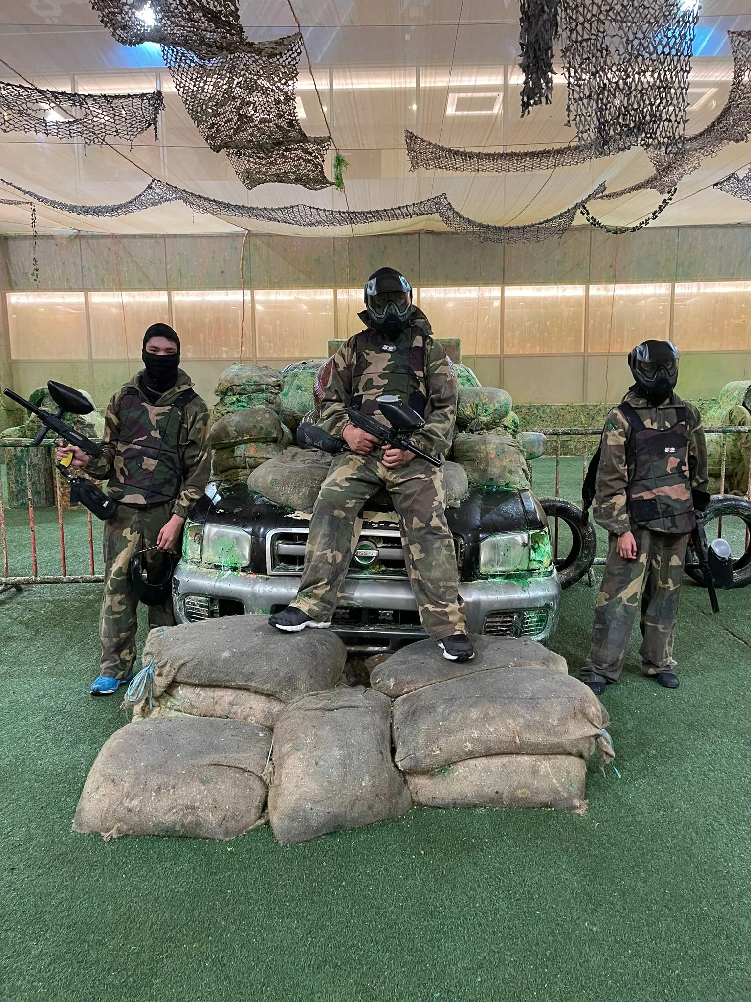 Junior Paintball Battle Game in Al-Thumama