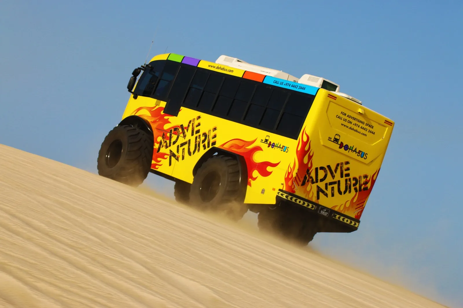 Monster Bus Tour in the Desert (Direct from Sealine)